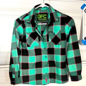 Youth size M Dixxon flannel